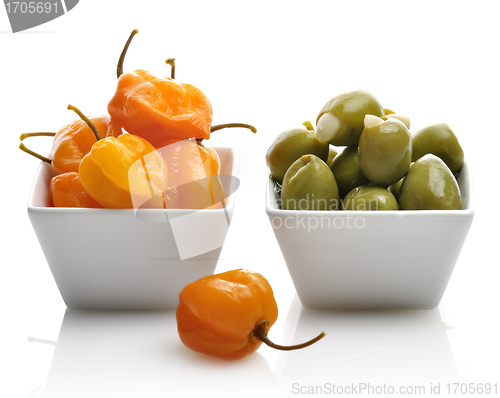 Image of Yellow Pepper And Olives