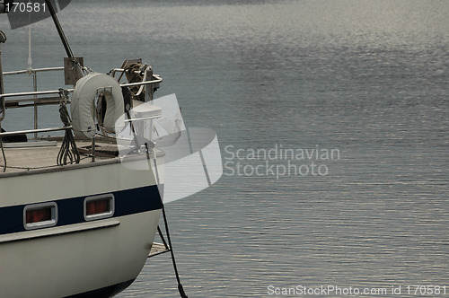 Image of water and sailboat