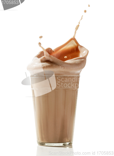Image of chocolate milkshake