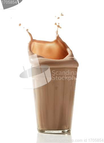 Image of chocolate milkshake