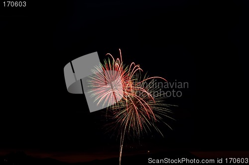 Image of Firecrackers During Fourth of July - New Years Eve