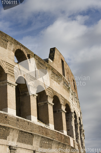 Image of Side of Stone Coliseum