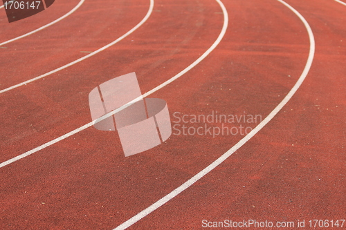 Image of running track texture