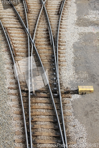 Image of railway switch