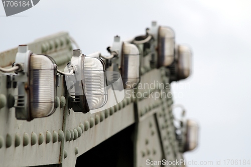 Image of lamps in a row