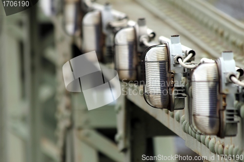 Image of lamps in a row