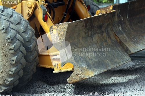 Image of excavator shovels