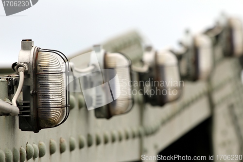 Image of lamps in a row