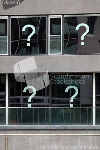 Image of questionmark windows