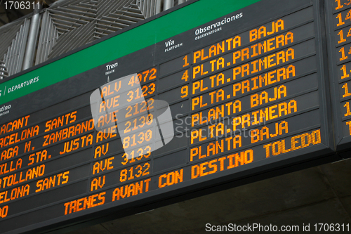 Image of Information board
