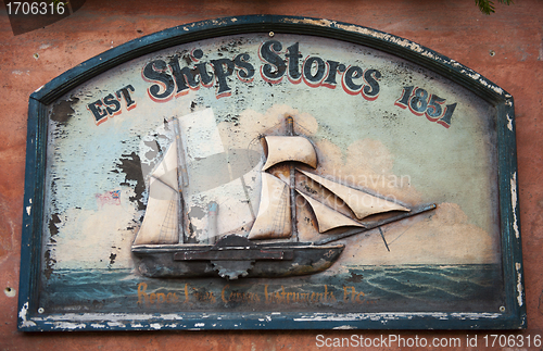 Image of Copenhagen old house sign