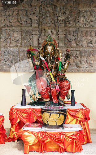 Image of Buddhist shrine