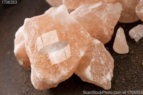 Image of Pink salt of Hymalayas. mineral 