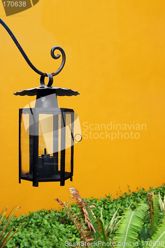 Image of Outdoor lighting - copy space