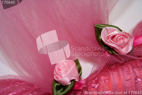 Image of Pink Fabric Roses