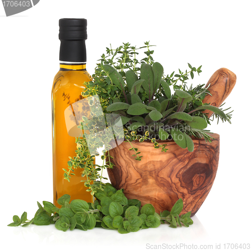 Image of Olive Oil and Herbs