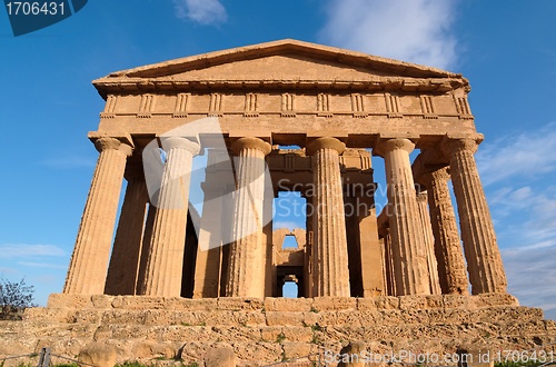 Image of Concordia temple in Agrigento, Sicily, Italy