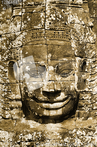 Image of Bayon face