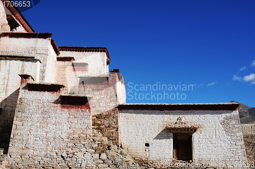 Image of Typical historic Tibetan buildings