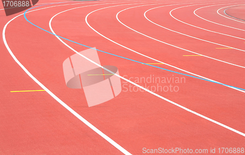 Image of Track Running stadium turn athletic sport