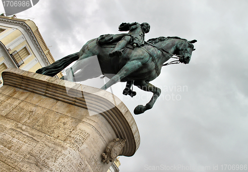 Image of Carlos on horse