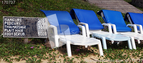 Image of On the beach in Thailand