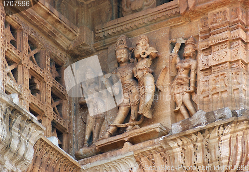 Image of architectural detail in India