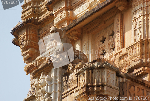 Image of architectural detail in India