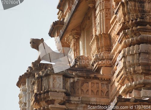 Image of architectural detail in India