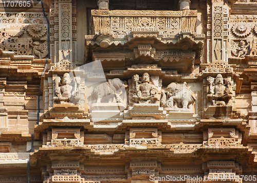 Image of architectural detail in India