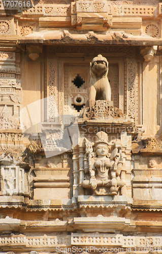 Image of architectural detail in India