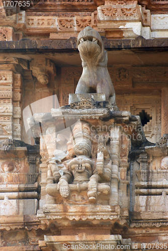 Image of architectural detail in India