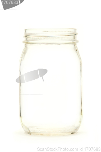 Image of Empty glass jar