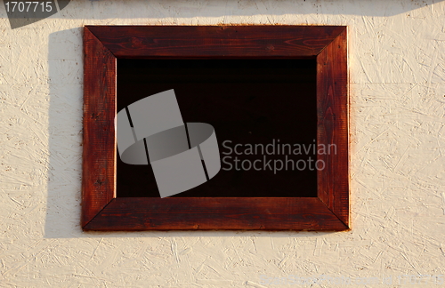 Image of dark  window