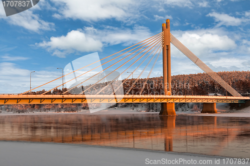 Image of The bridge over the river