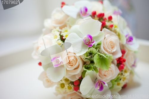 Image of wedding bridal bouquet