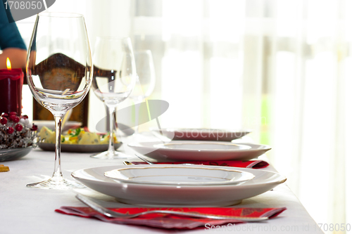 Image of Elegant table setting