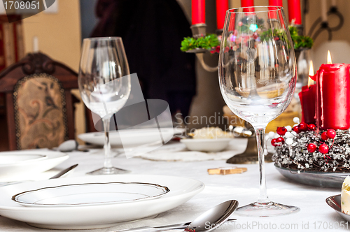 Image of Holiday table setting