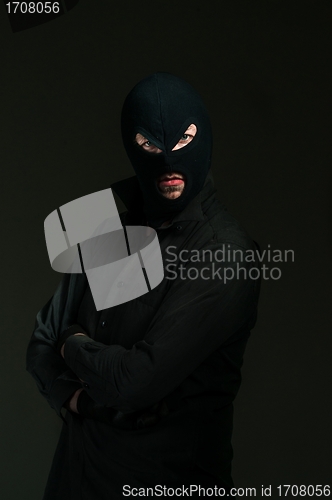 Image of Thief with blue eyes