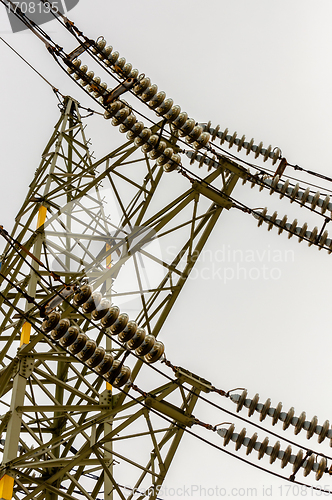 Image of Power line angle shot