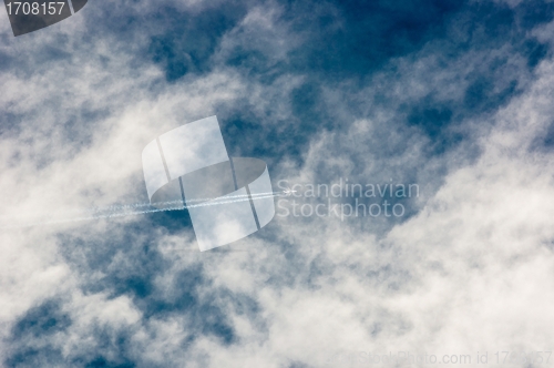 Image of Deep blue sky