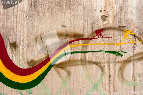 Image of Urban art on the wall