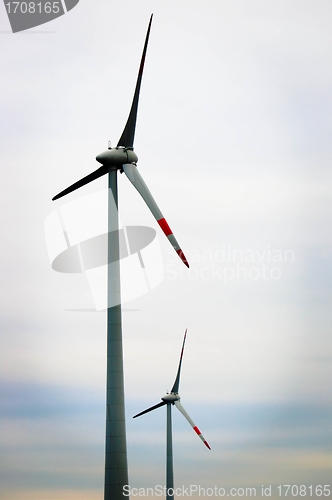 Image of Air turbine against sky