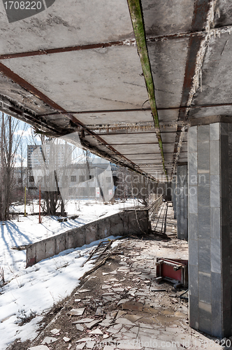 Image of Abandoned residental architecture in Pripyat, 2012
