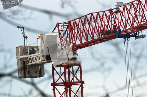 Image of Big industrial crane