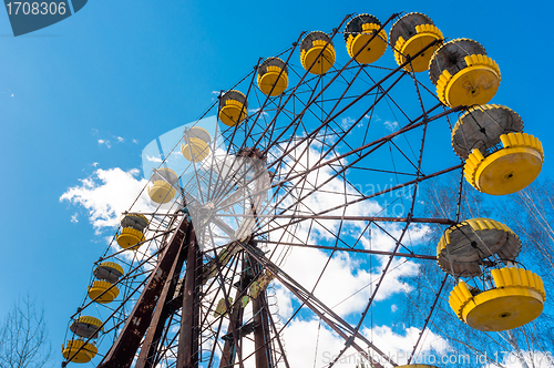 Image of The Ferris Wheel in Pripyat, Chernobyl 2012 March