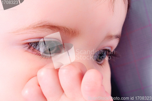 Image of Closeup of a child