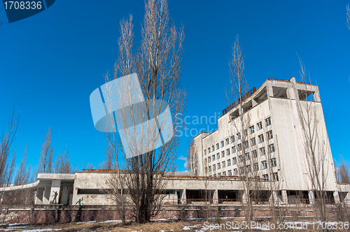 Image of Hotel Polesie in chernobyl area, Pripyat