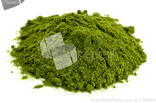 Image of freeze-dried organic wheat grass powder