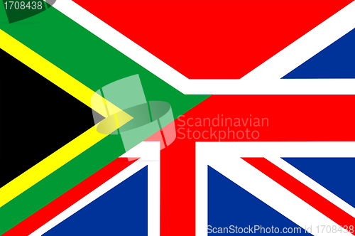 Image of south africa uk flag